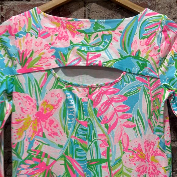 NWT Lilly Pulitzer Hollee Lilly of the Jungle Dress Cotton Sheath Dress Size‎ XS - Picture 5 of 6